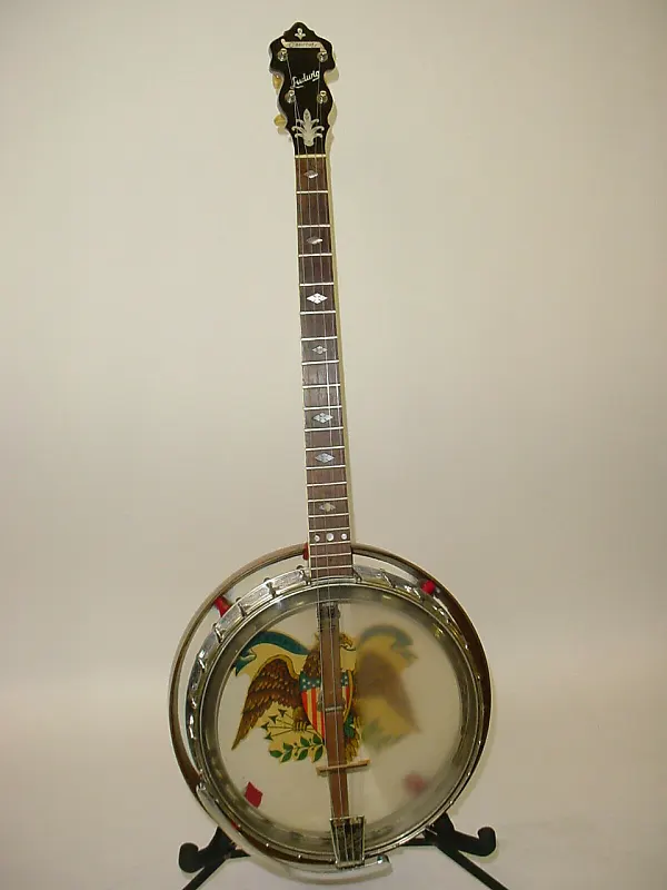 Vintage Ludwig Capital 4-String Tenor Banjo