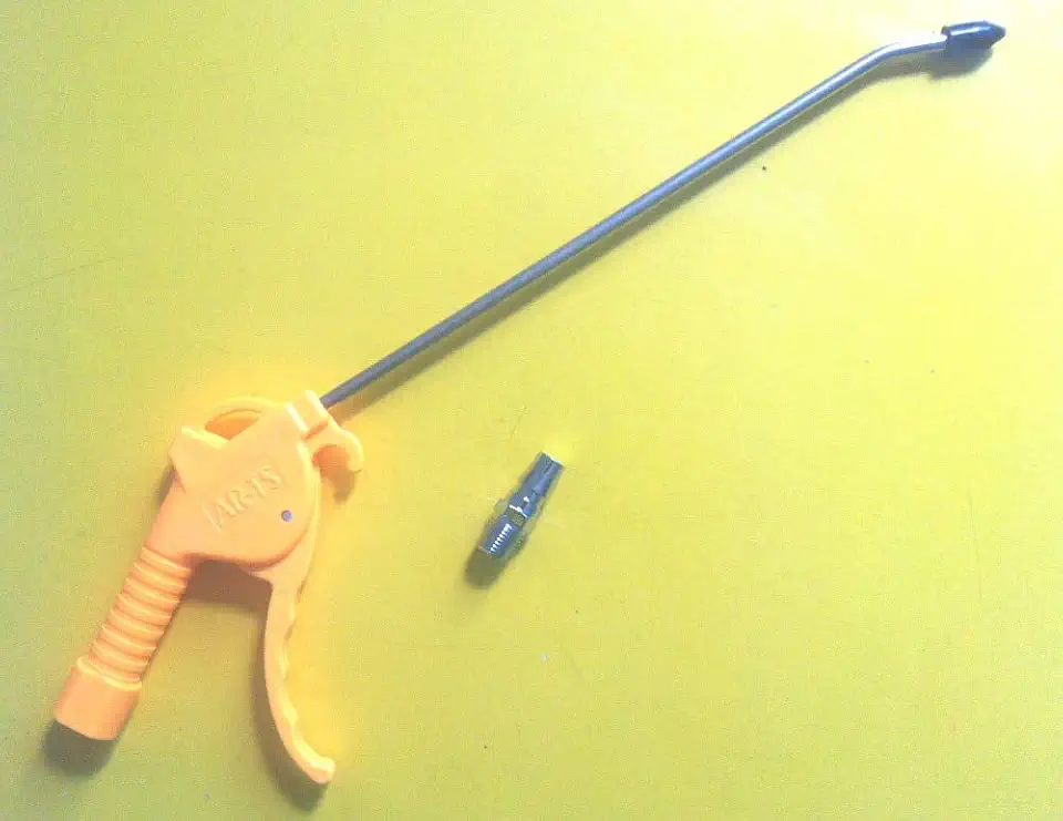 30PCS/Lot Long Air Blow Dust Removing Cleanner Gun Dust Cleaning Clean Handy Tool with Metal Nozzle