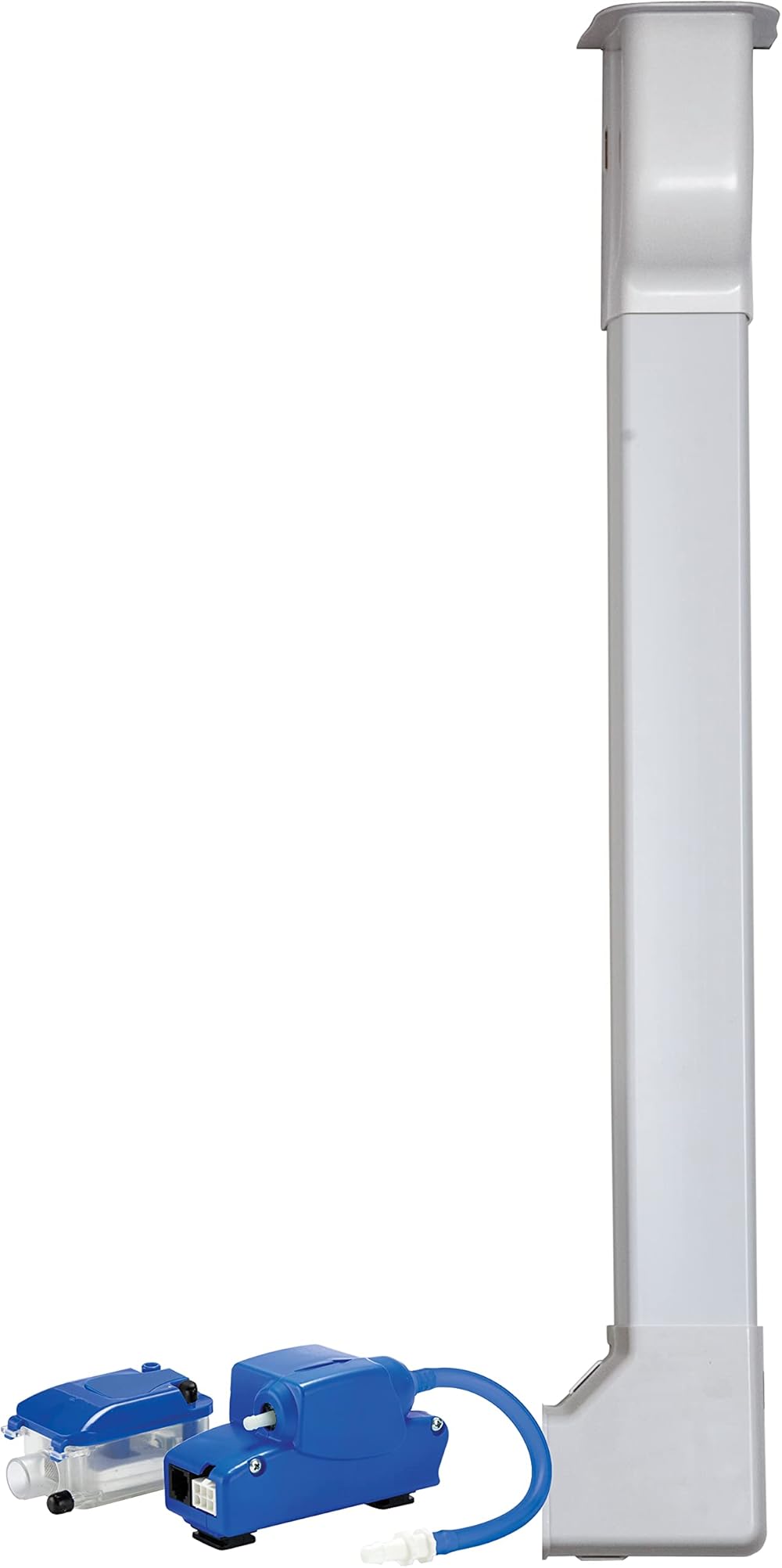 Little Giant EC-1K-DV 110-240 Volt, 50/60 Hz Mini Condensate Pump and Line Kit for Mini-Split/Ductless Air Conditioners, Blue, 553517