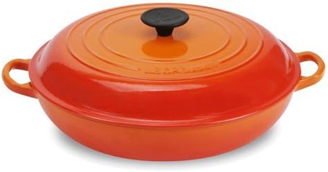 Le Creuset Enameled Cast-Iron 5-Quart Buffet Casserole, Flame