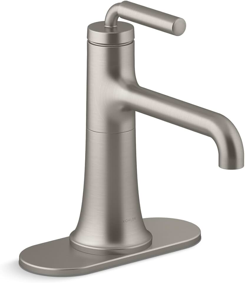 Kohler 27415-4K-BN Tone Bathroom Sink Faucet, 1.0 gpm, Vibrant Brushed Nickel