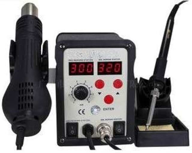 GOWE 2 in 1, 110V/220V YH898D Rework Welder Station SMD SMT Hot AiR & Iron,SMD Rework Soldering Station