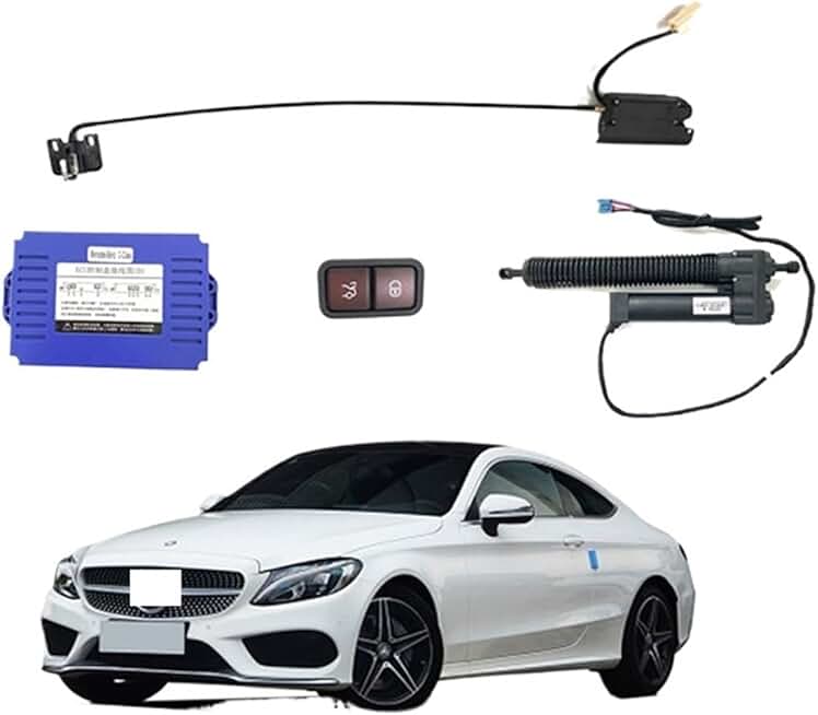 Tail Box Compatible with Benz C-Class W205-5 2015+ Power Electric Tailgate Foot Kick Sensor Car Trunk Opening Intelligent Tail Gate Lift