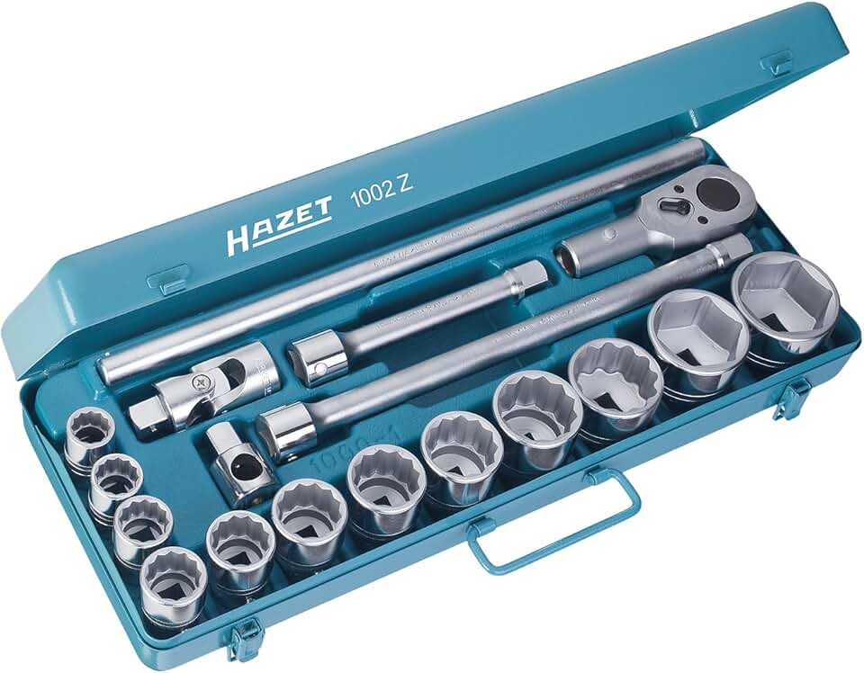 HAZET 1002Z Socket Set - Multi-Colour