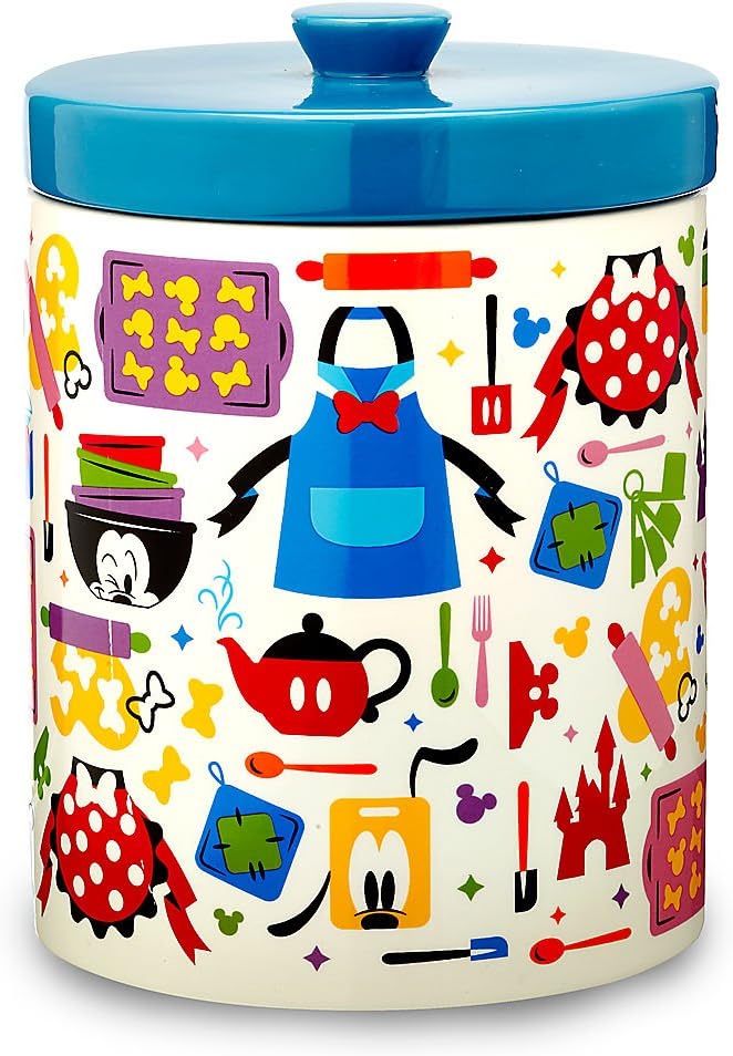 Disney Mickey Mouse and Friends Colorful Kitchen Cookie Jar