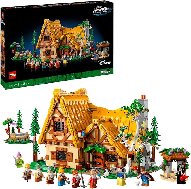 Disney 43242 - Snow White and The Seven Dwarfs' Cottage