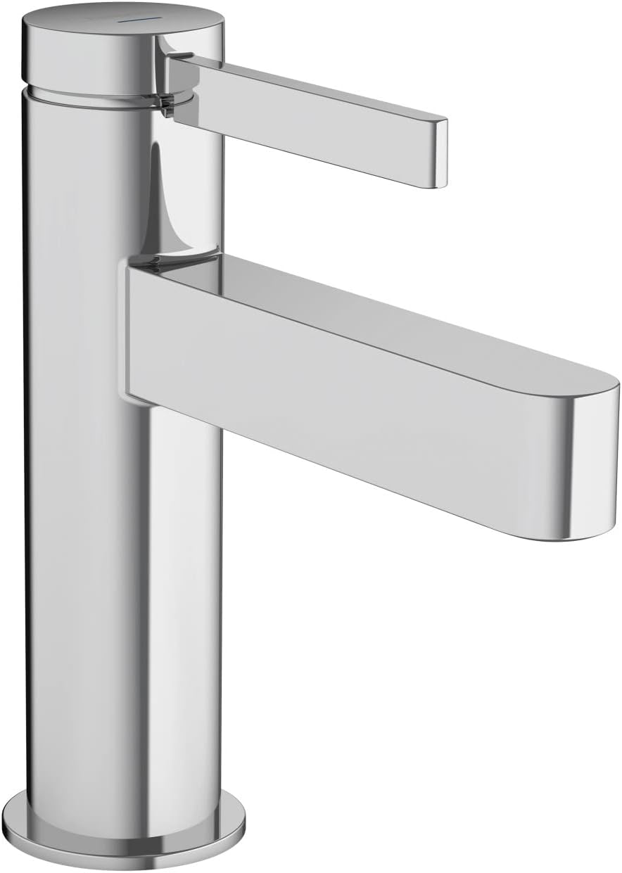 hansgrohe Finoris Modern 1-Handle 1-Hole 6-inch Tall Bathroom Sink Faucet in Chrome, 76010001