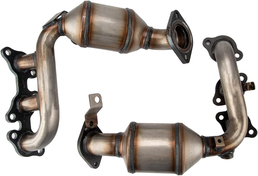 KAX Catalytic Converter Fit for 2004-2006 Sienna, 16392,16393 2pcs Stainless Steel High Flow Catalytic Convertor (EPA Compliant)