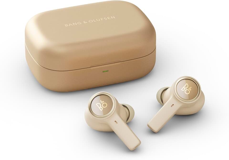 Bang & Olufsen Beoplay EX - Wireless Bluetooth Earphones with Microphone and Active Noise Cancelling, Waterproof, 20 Hours of Playtime