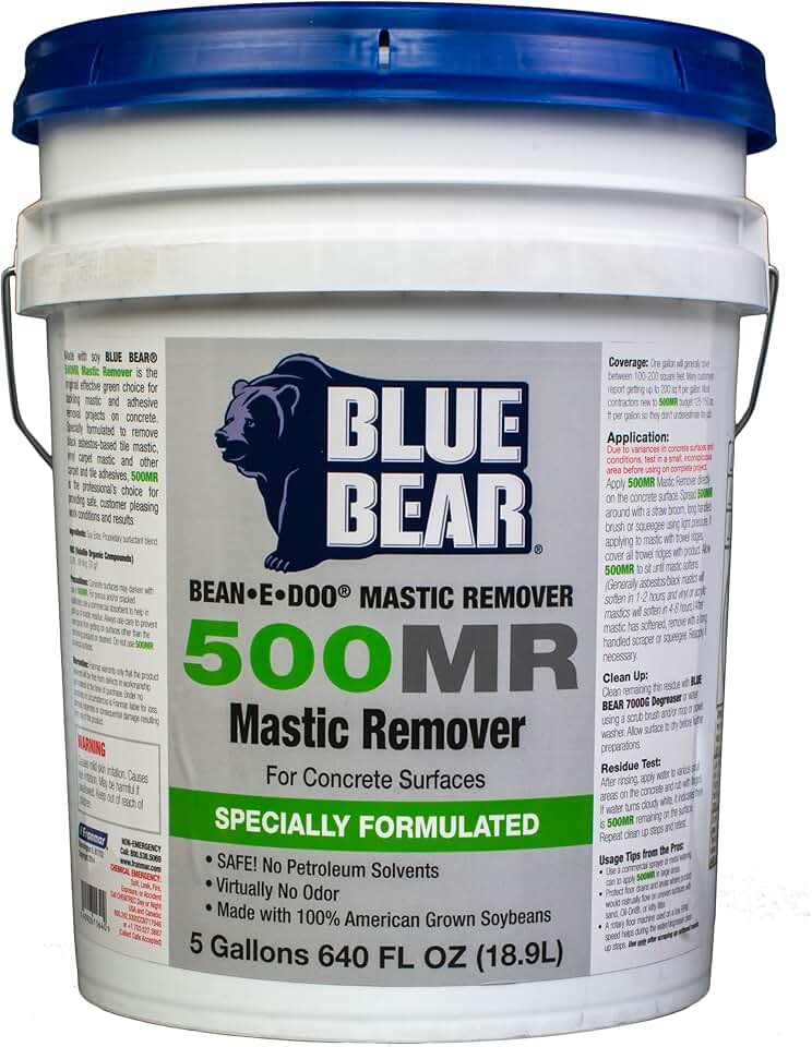 Bean-e-doo Mastic Remover by Franmar Chemical (5 Gallon)
