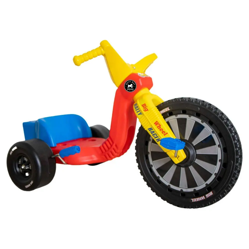The Original Big Wheel 16 Inch Toddler Tricycle Big Wheel for Kids 3-8 Boys Girls Trike – Rally Racer Edition