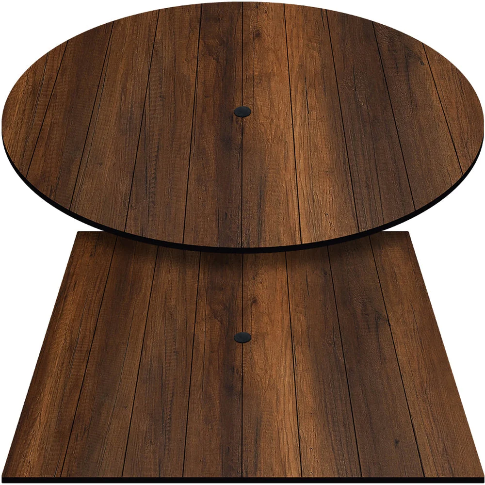 Knotty Oak COMPCOR Outdoor Table Tops