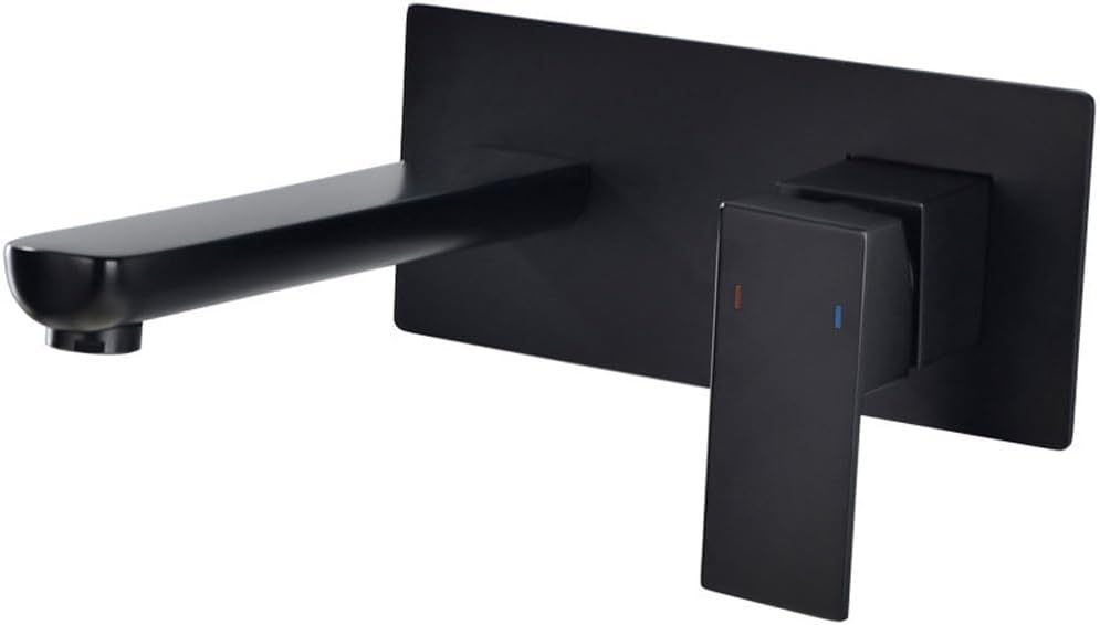 Basin Faucet Hidden Into The Wall Basin Faucet All Copper Hot and Cold Water Faucet