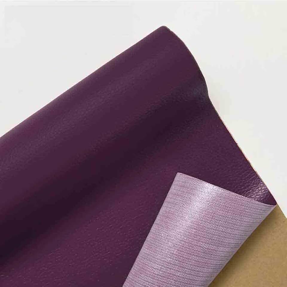 Leather Repair Tape Leather Repair Patch Self-Adhesive Leather Repair Kit for Car Seat Sofas Handbags Furniture (Dark Purple,258x52 inch)