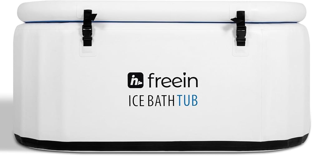 Freein Ice Bath Tub For Athletes Water Chiller Compatible Cold Plunge Outdoor, Portable, Foldable Cold Plunge Tub for Adults62