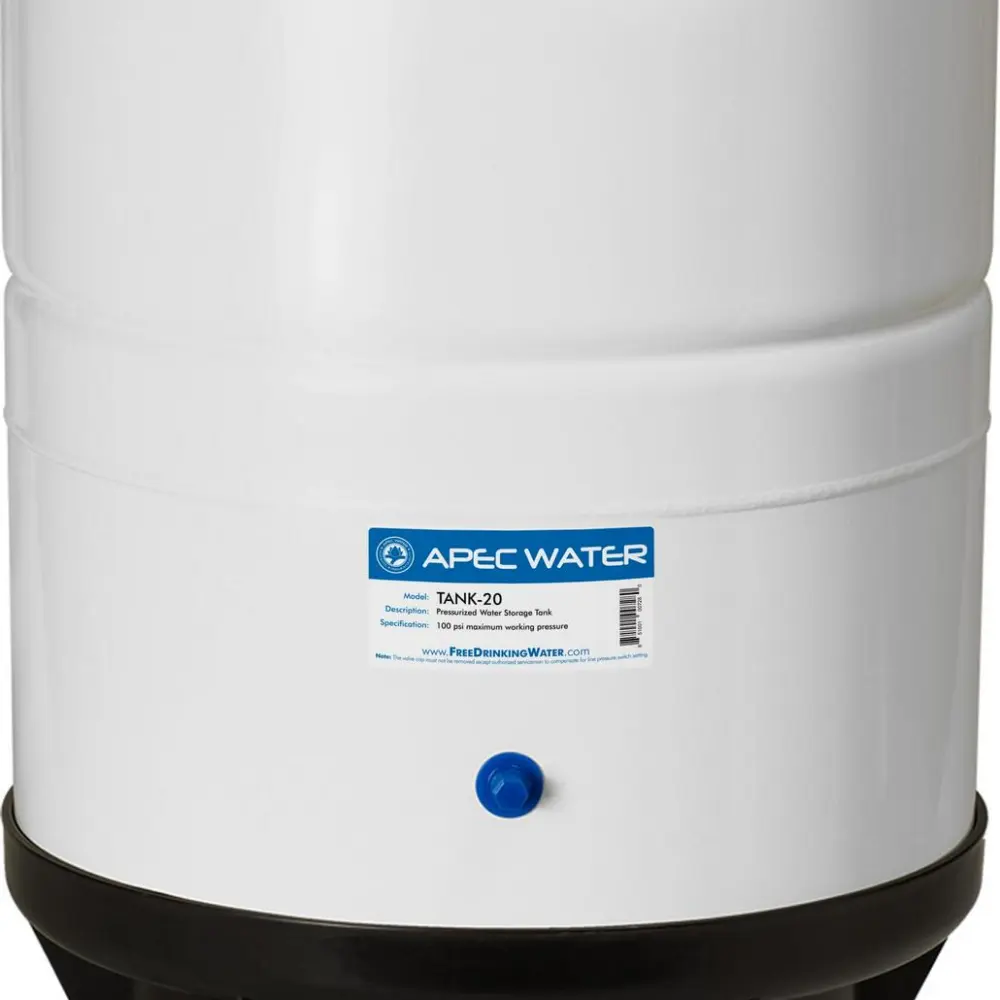 APEC 20 Gal. Pre-Pressurized Residential Commerical Industrial Reverse Osmosis Drinking Water Storage Tank