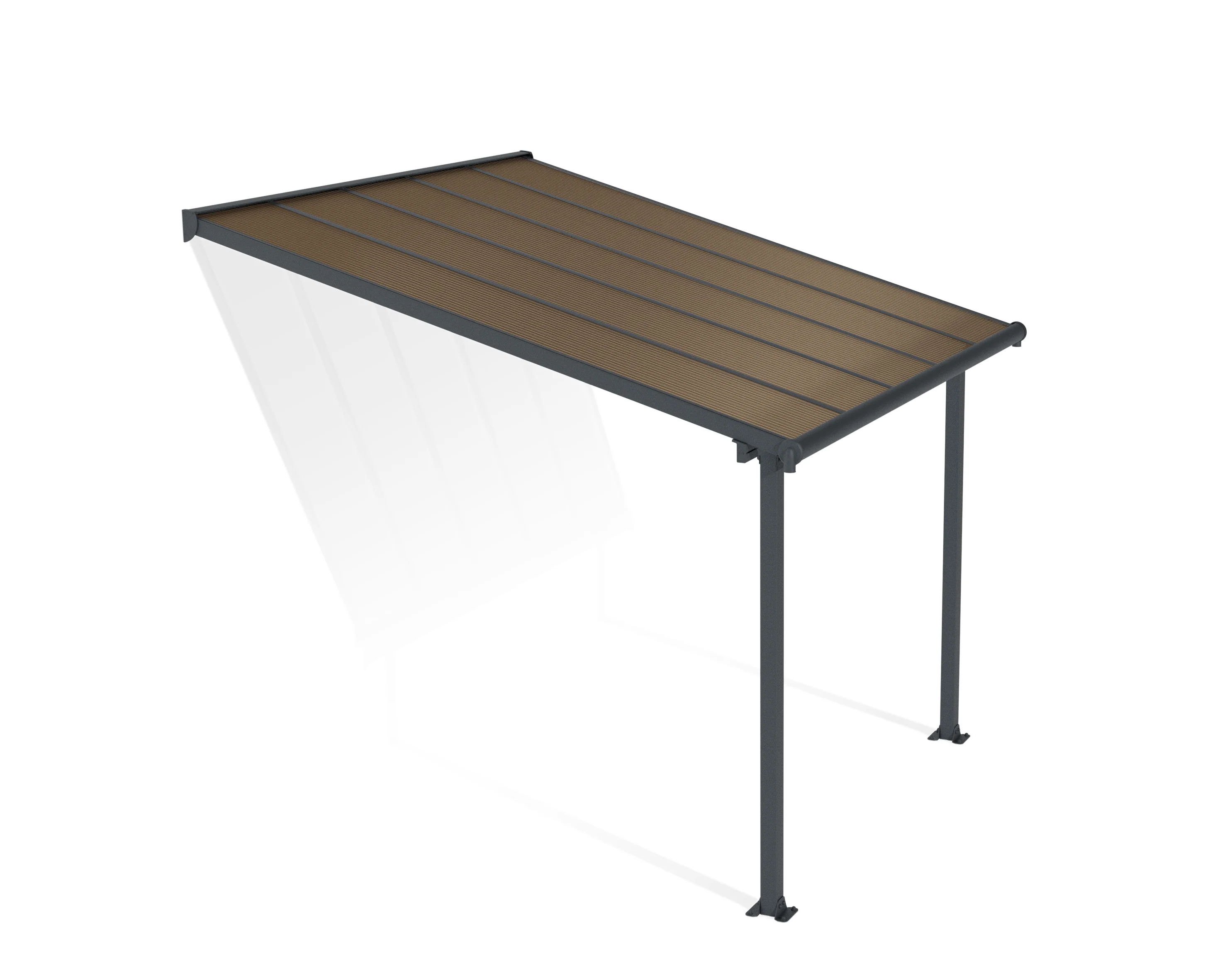 Canopia Olympia 10' Patio Cover - Gray/Bronze