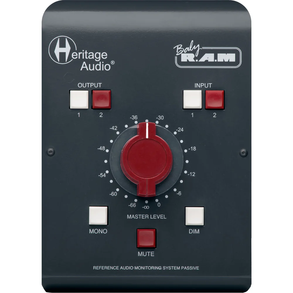 Heritage Audio Baby Ram Desktop Passive Monitor Controller Heritage Audio Baby Ram Desktop Passive Monitor Controller