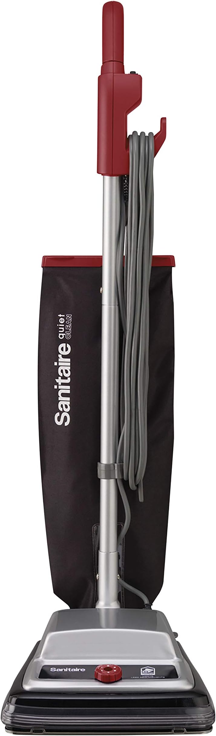 Sanitaire Tradition Commercial Bagged Upright Vacuum Cleaner with Quiet Clean, SC889B Black