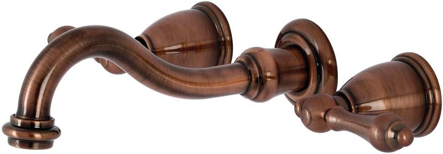 Kingston Brass KS312ALAC Vintage Bathroom Faucet, Antique Copper