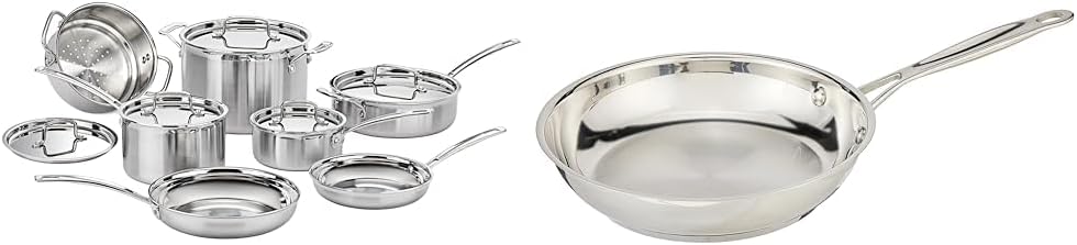 Cuisinart 12 Piece Cookware Set with 8