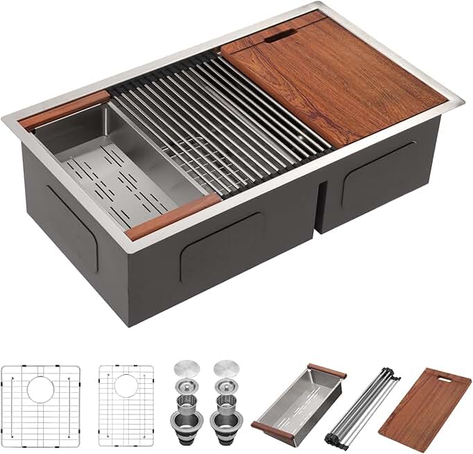 Mocoloo 33 Undermount Kitchen Sink 33