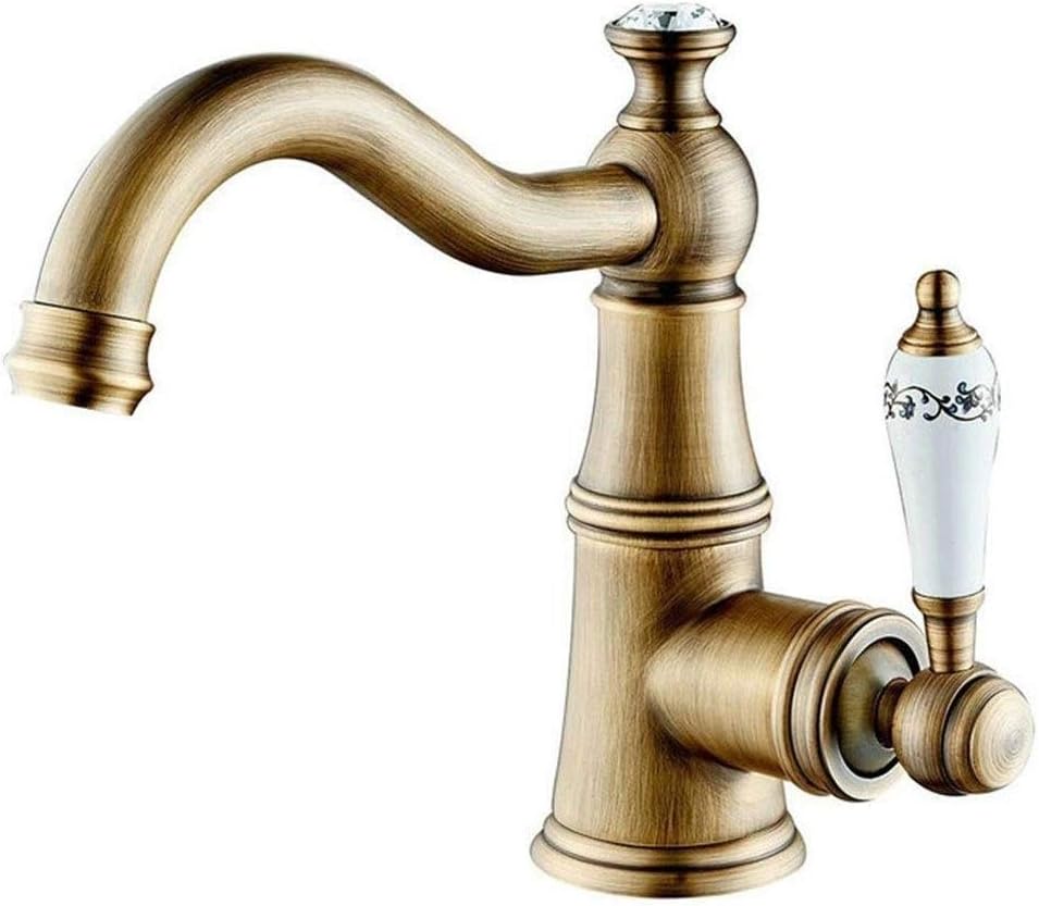 Basin Faucet White Chrome Waterfall tap washbasin Bath faucets Brass Basin Mixer