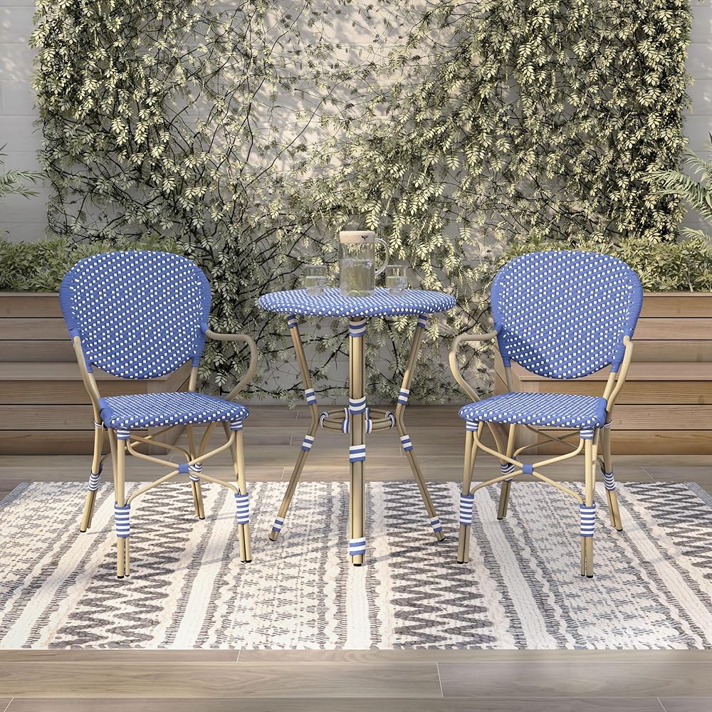 Greemotion IDF-OT1849BL3PK Crenu Conversation Set, Blue