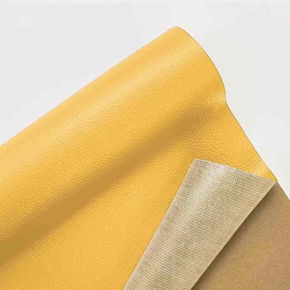 Leather Repair Tape Leather Repair Patch Self-Adhesive Leather Repair Kit for Car Seat Sofas Handbags Furniture (Yellow,338x52 inch)