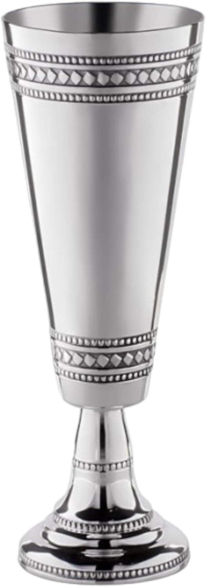 Sterling Silver Short Glass - Vintage Barware Stemmed Drinking Cup - Spirit Glass - Bachelor Party Favors -Silver Party Neat Glass - Collector Dream