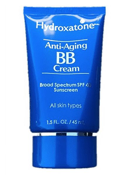 Hydroxatone Anti-Aging BB Cream, Universal Shade for ALL Skin Types 1.5 fl oz (Pack of 1) - NEW