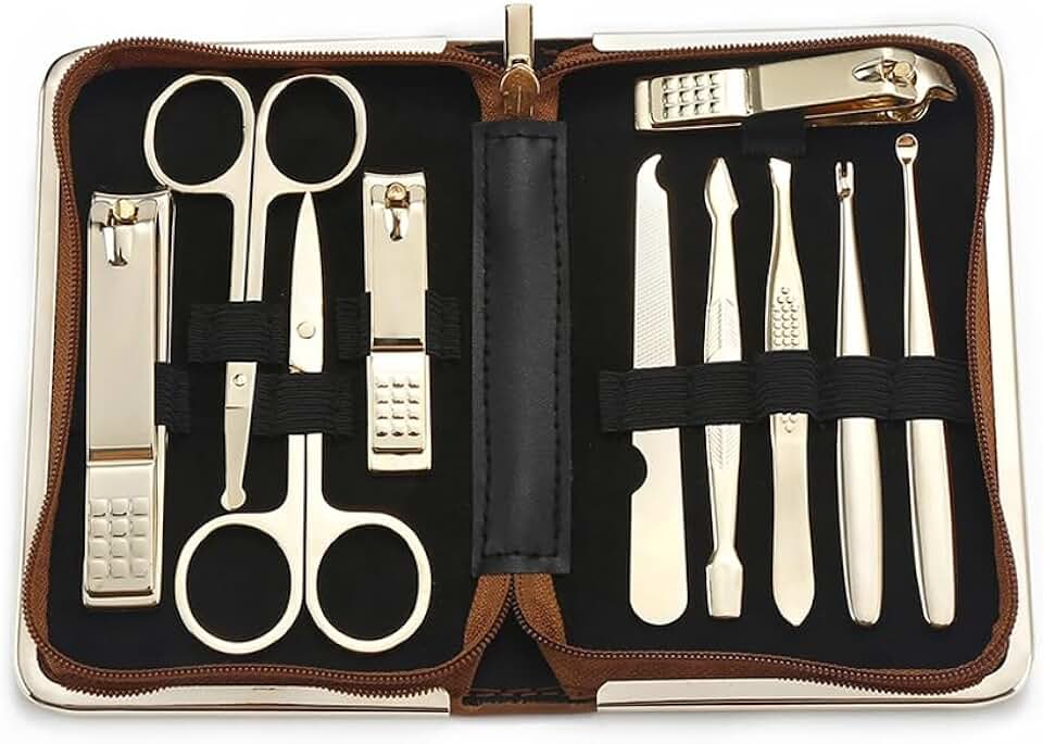 Nail Set Stainless Steel Nail Repair Tool Beauty Nail Combination Set