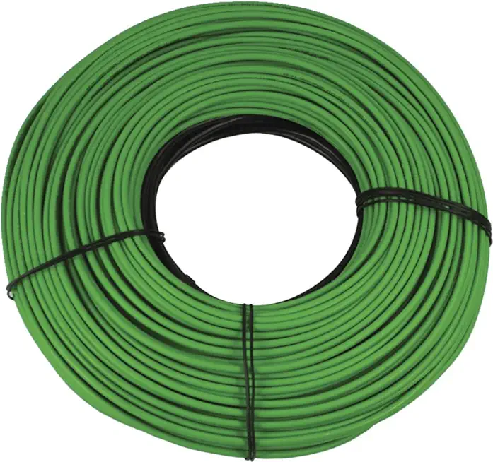 WarmlyYours WHCA-240-0428 Electric Radiant Heating, Deicing, Removal System, Snow Melt Cable, 240V, 428 ft. (107 sq. ft.), Green