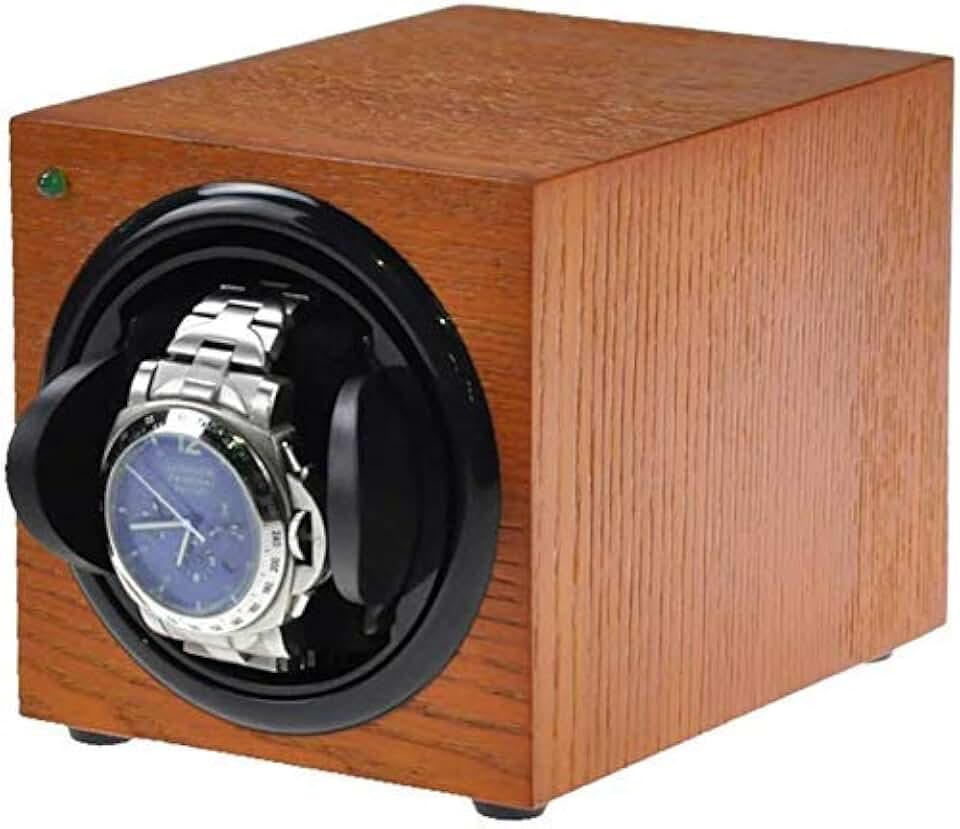 Watch Winder Box Automatic Watch Winder Box Watch Winders For Automatic Watches Square Watch Display Stands With Soft And Flexible Watch Cushions Durable Dustproof mwsoz (Color : Blue)