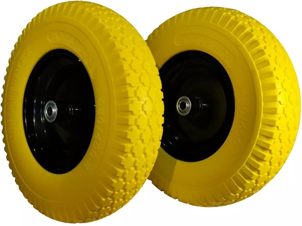 Two New Yellow Cross 4.80/4.00-8