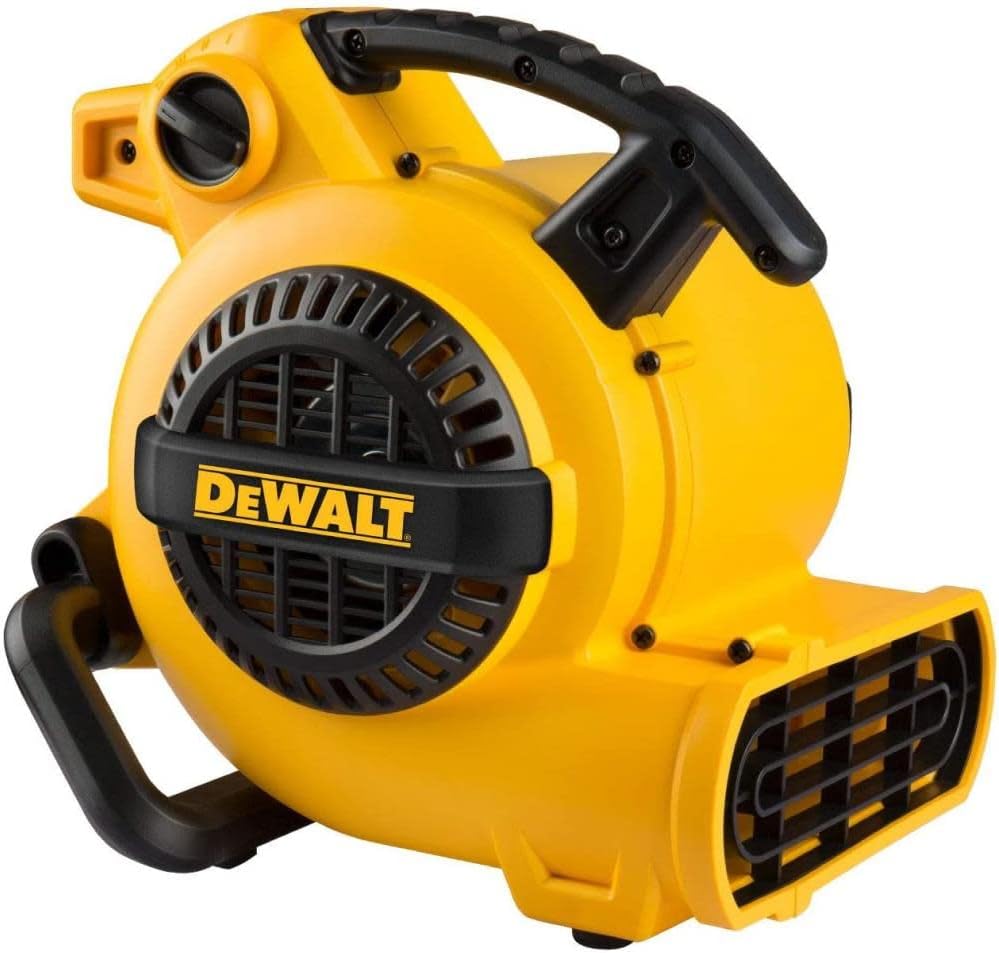 Portable Air Mover, ‎276W 3 Speed Floor Fan, Utility Blower Fan, 1/5 HP 600 CFM Floor Dryer, Carpet Dryer, Floor Fan, Blower, for Janitorial, Home, Commercial Use, DXAM-2260
