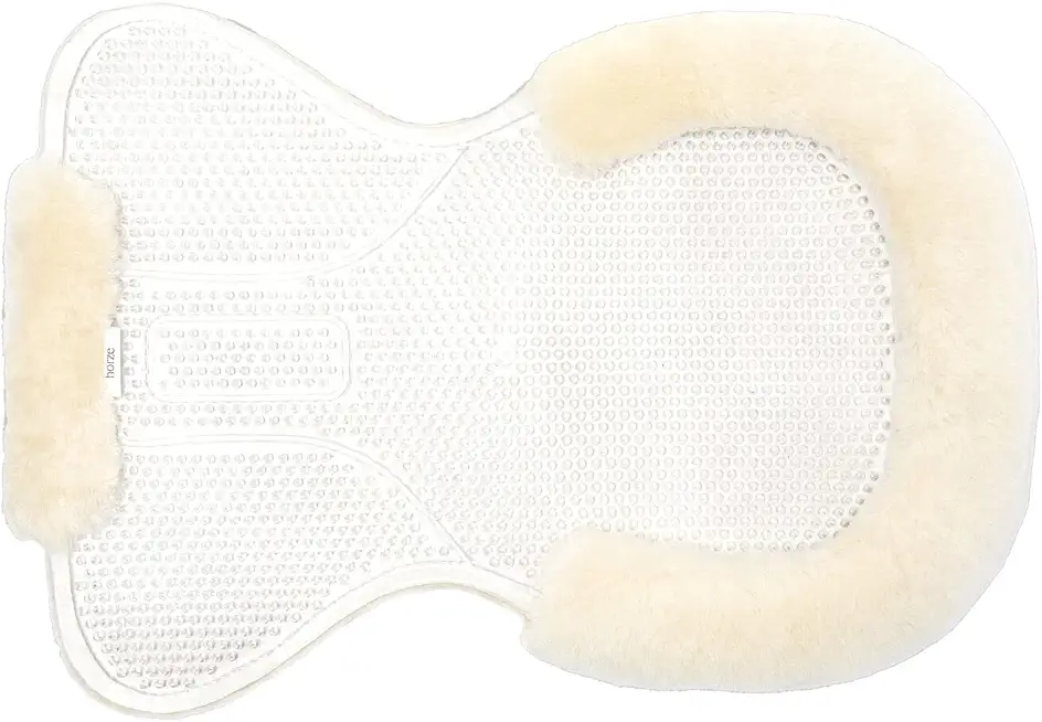 HORZE Harleigh Gel Pad with Full Lambskin Padding