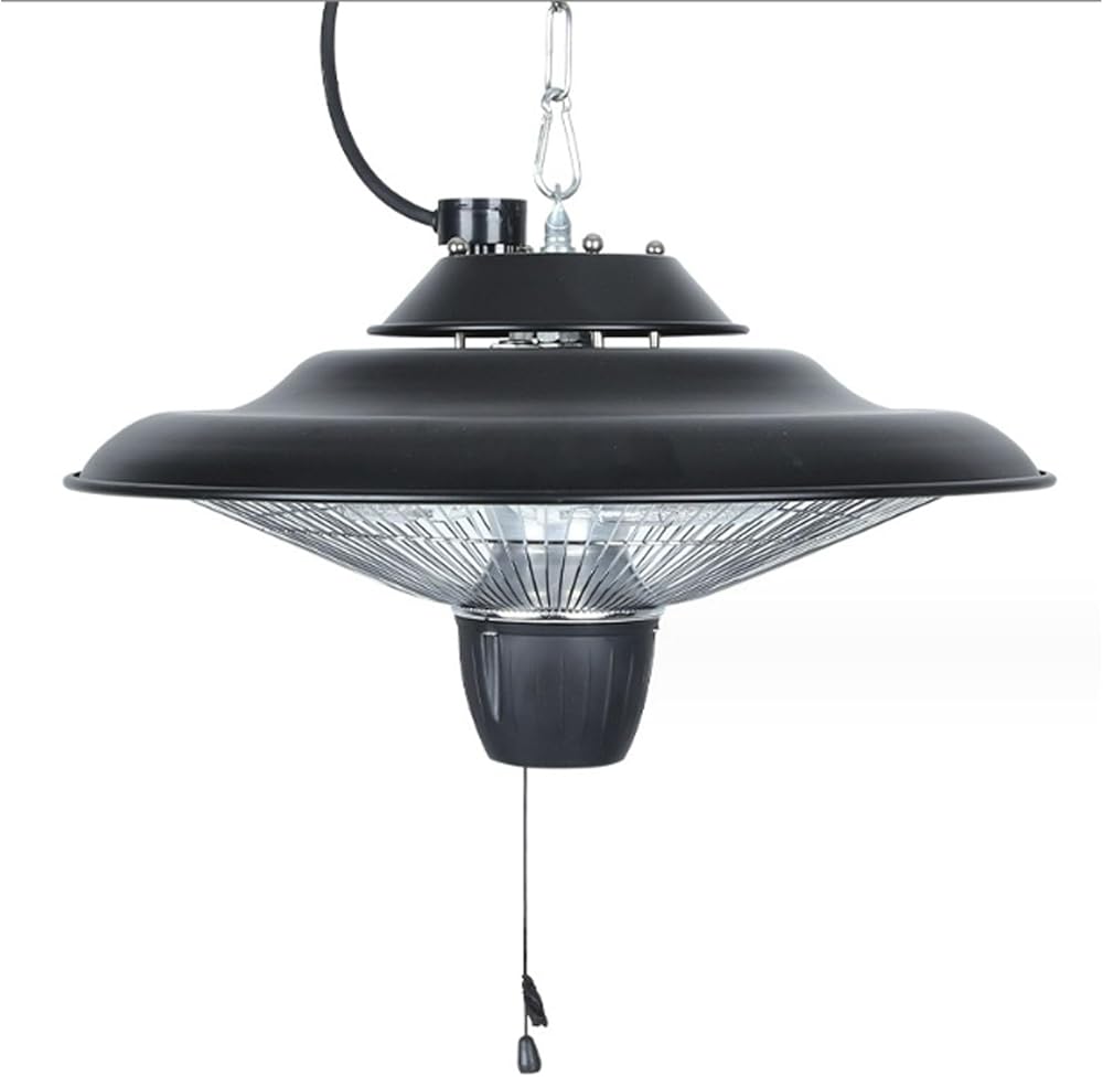 Electrical Patio Heater, Hanging Outdoor Patio Heater, with 2 Adjustable Mode Ip34 Waterproof Ceiling Mounted Porch Heater Suitable for Indoor and Outdoor Use