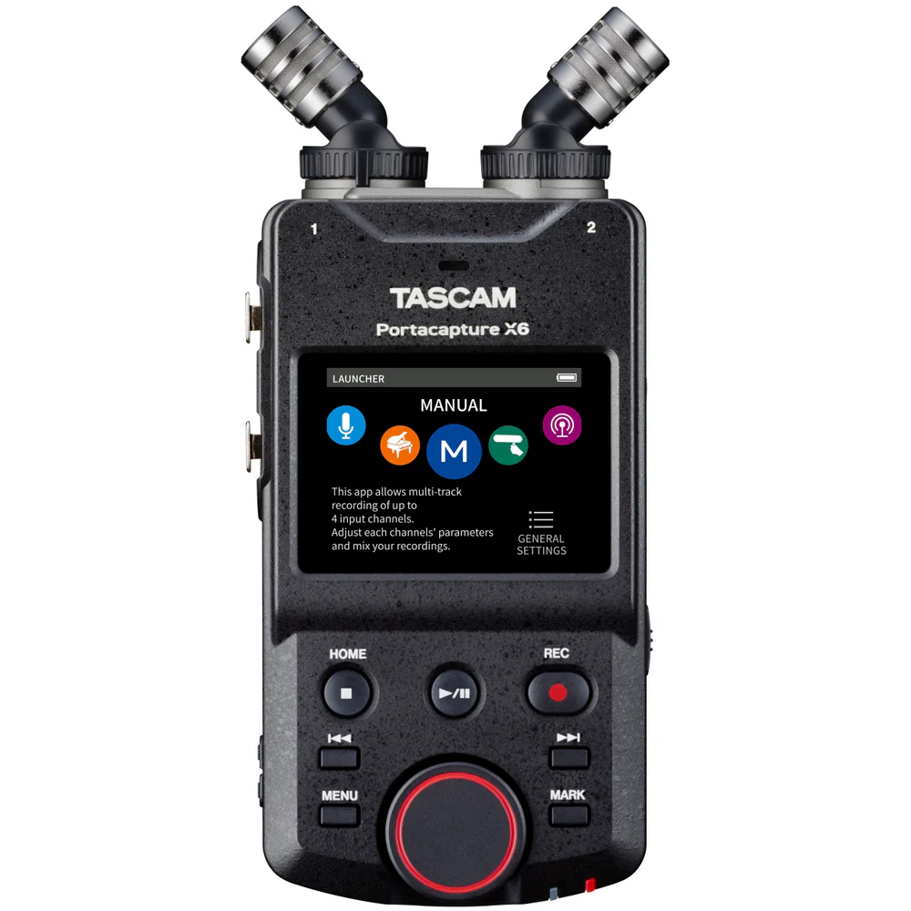 TASCAM Portacapture X6 High Resolution Adaptive Multi-recorder TASCAM Portacapture X6 High Resolution Adaptive Multi-recorder