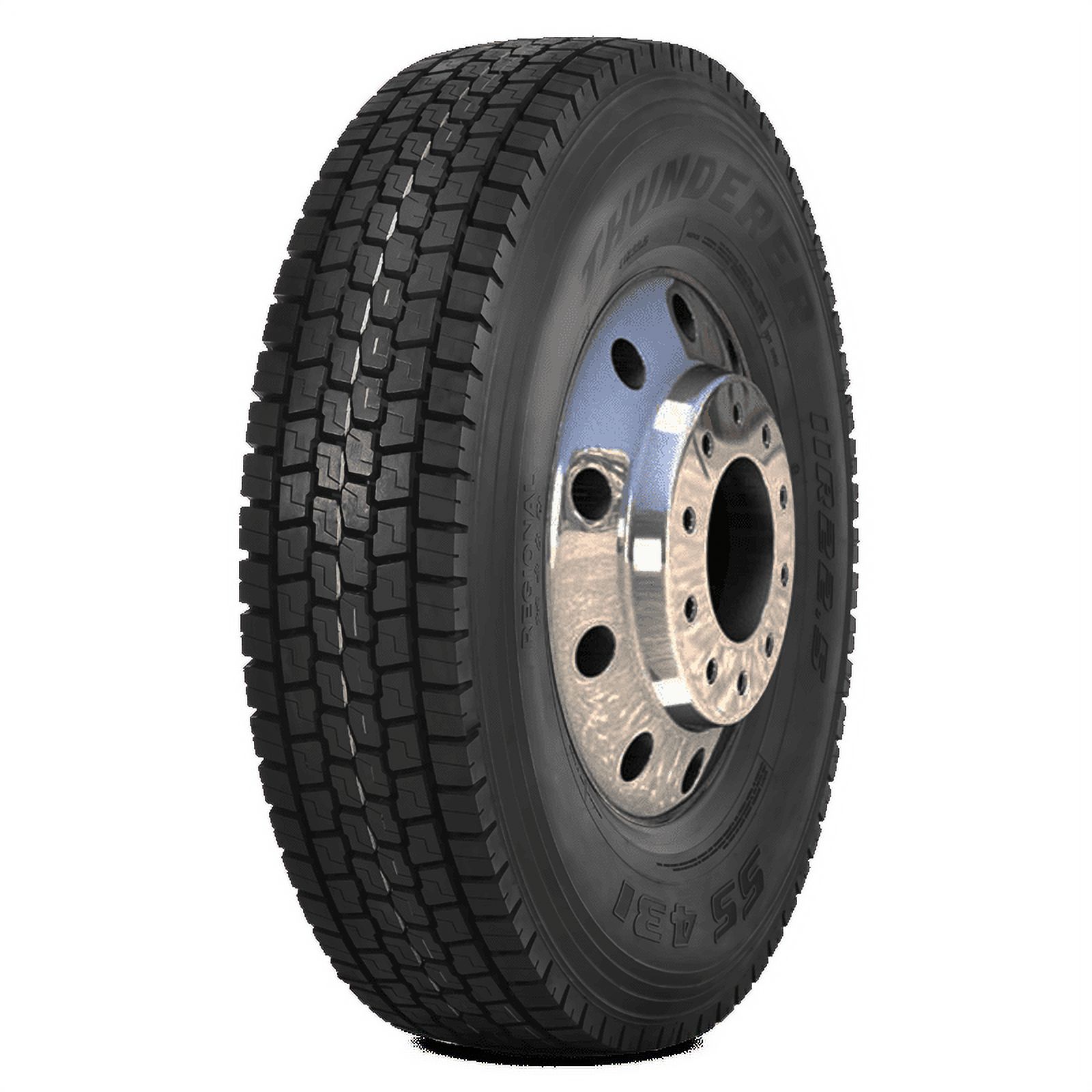 Thunderer RD431 Commercial Truck Tire - 11R22.5 H/16ply