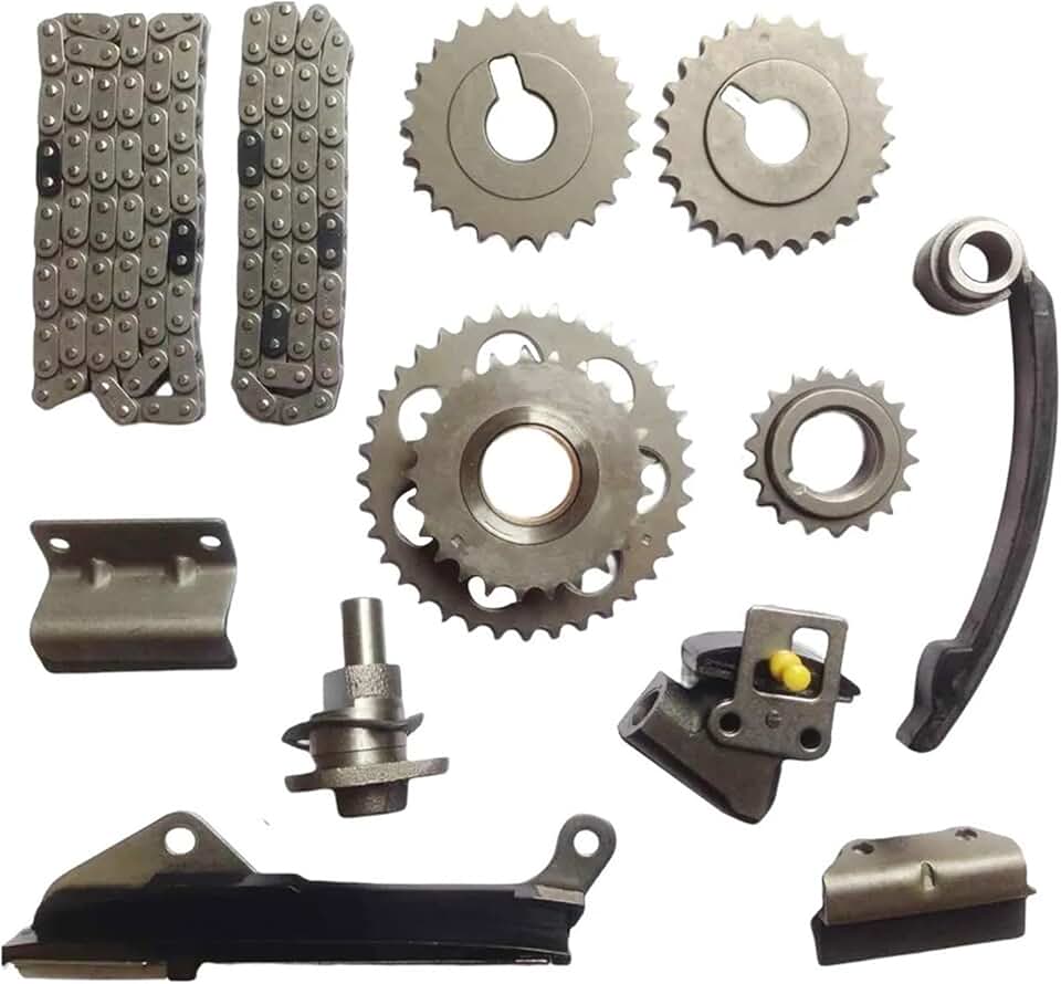 13077-0M300 13085-0M300 13085-53Y10 KB-21 GA14DE Timing Chain Repair Kit Compatible with Nissan Sunny III (N14) 1.6i 90-95 Car