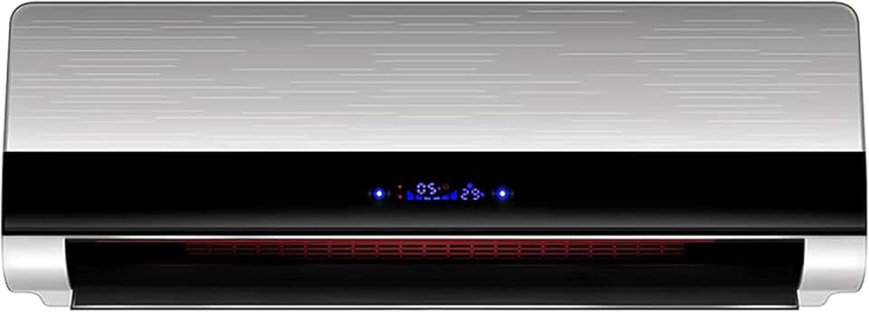 Wall-Mounted Heater,Bathroom Waterproof Heater with Remote Controltat,12-Hour Timer,Fast Heating of Large Area,Drying Rack/Silver