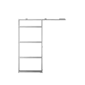 Rocket Pocket 30 in. x 80 in. Steel Single Pocket Door Frame System