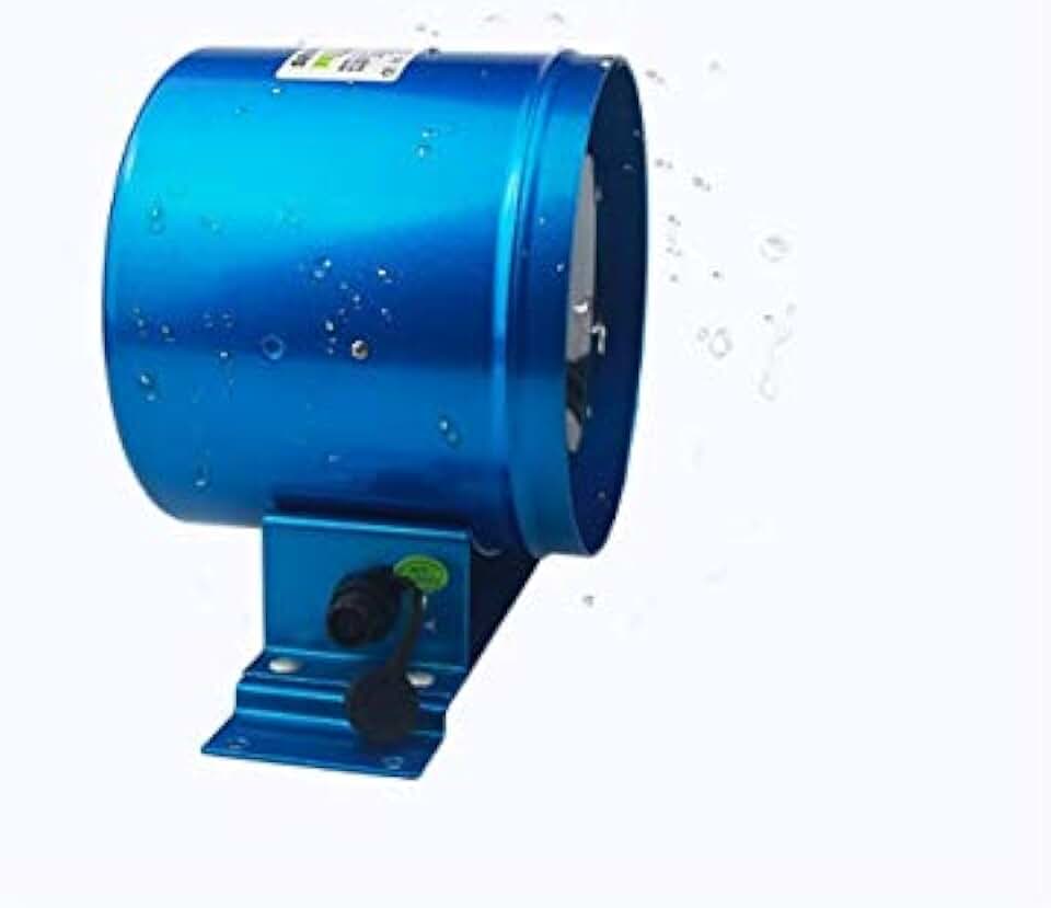 Quiet， Duct Fan Speed Controller Exhaust Blower Six Inch Powerful Frequency Exhaust Fan