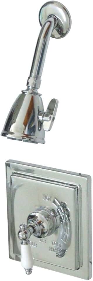 Kingston Brass VB8651PLSO Victorian Shower Faucet, Polished Chrome