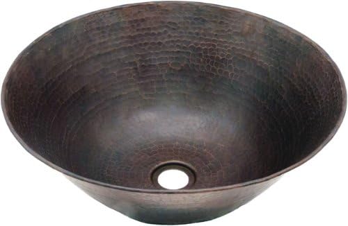 CPBV16 16 Inch Undermount Copper Vessel Sink