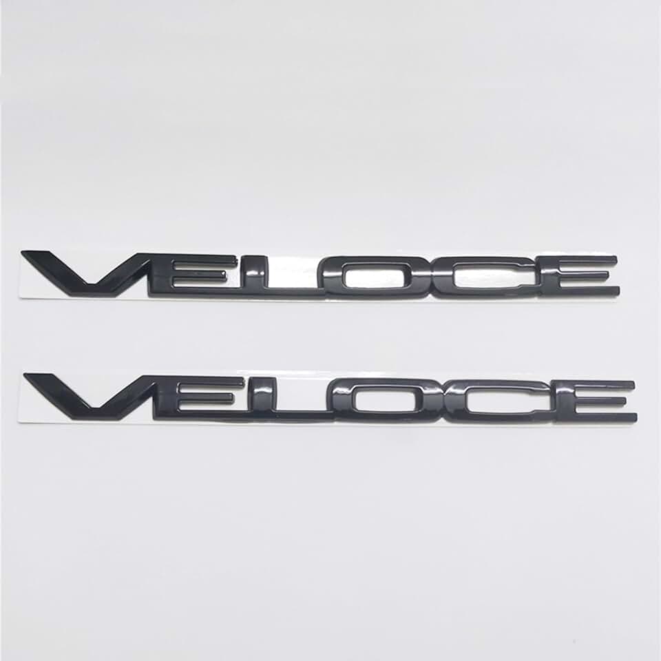 2pcs 3D Car Badge Decal for Alfa Romeo Giulia Stelvio Self Adhesive Decorative Stickers Auto Badge Stickers Car Logo Badge Stickers Easy to Attach and Remove