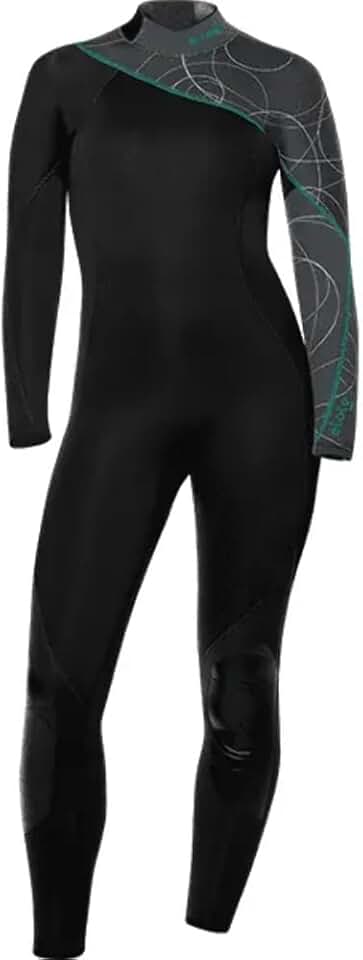 BARE 5MM Women's Elate Full Wetsuit | Comfortable high Stretch Neoprene Material | Long Sleeve | Great for All Watersports, Scuba Diving and Snorkeling