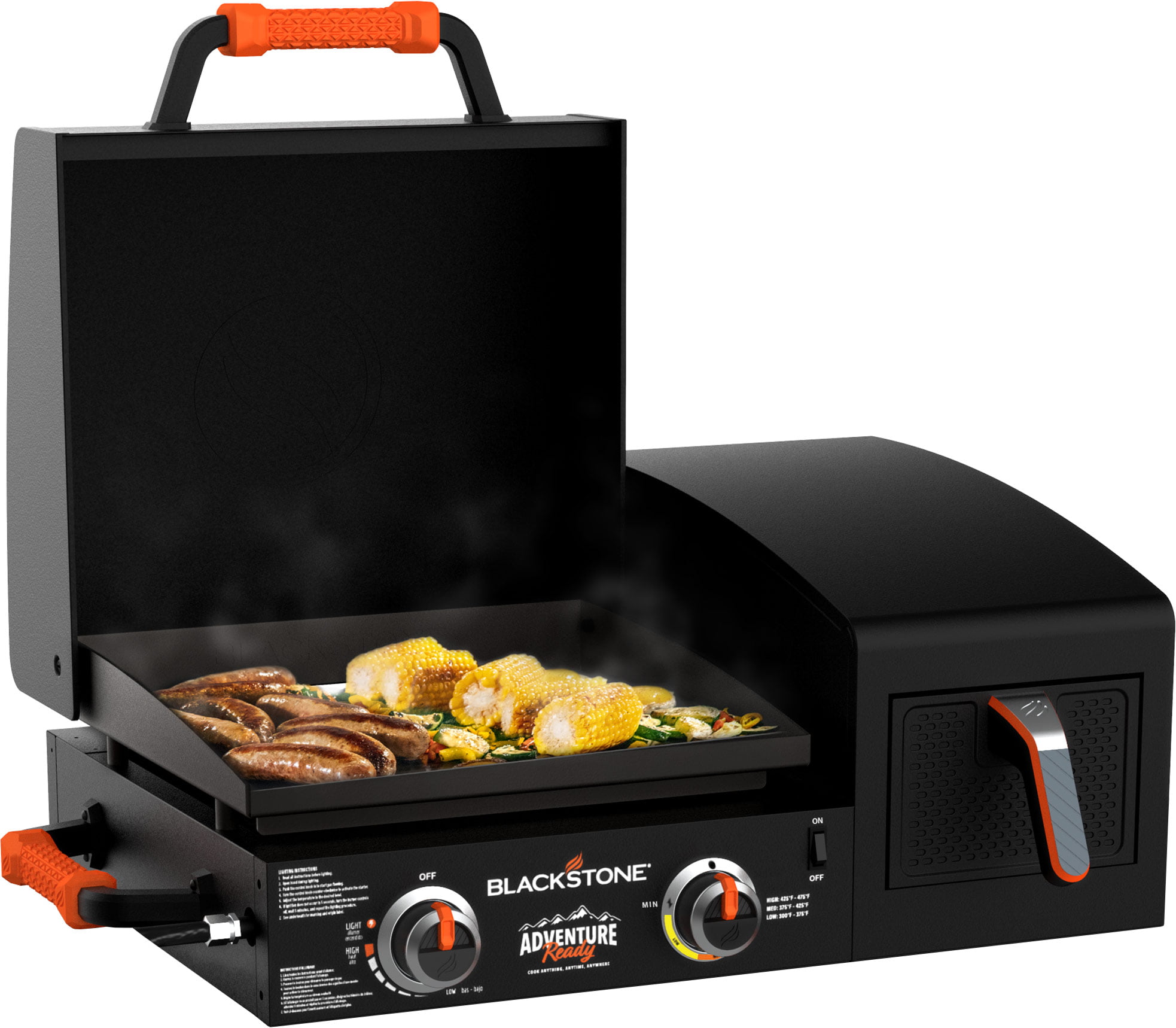Blackstone Adventure Ready 17  Griddle with Electric Air Fryer