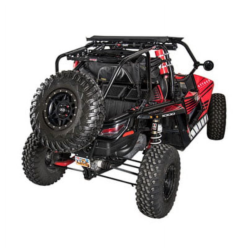 UTV Rear Bumper, Cargo Rack, and Spare Tire Carrier for Arctic Cat WILDCAT X 1000 2013-2017